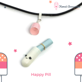 Happy Pill - Kawaii necklace