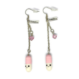 Happy Pill - Kawaii earrings