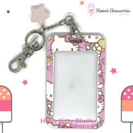 Hello Kitty Blush ID - Kawaii bagchain/ kawaii keychain / kawaii cardholder