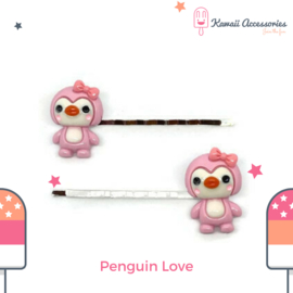 Penguin Love - Kawaii hairpins