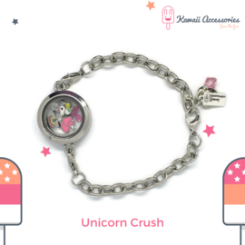 Unicorn Crush Locket - Kawaii bracelet