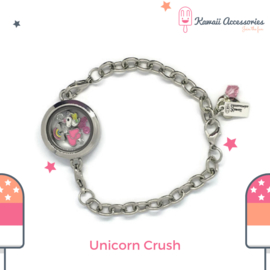 Unicorn Crush Locket - Kawaii armband