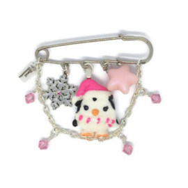 Penguin Love - Kawaii broche