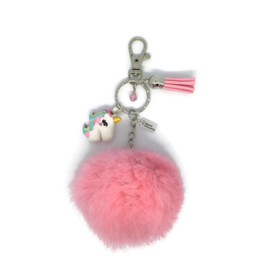 Unicorn Crush Pompon - Kawaii tashanger / kawaii sleutelhanger