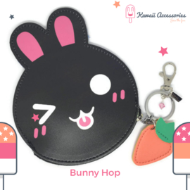 Bunny Hop Face - Kawaii wallet/ kawaii coinpurse