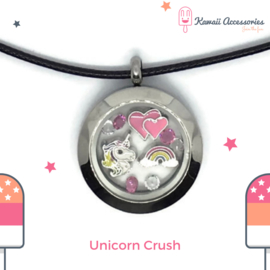 Unicorn Crush Locket - Kawaii necklace