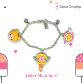 Sailor Moonlight Charm - Kawaii armband