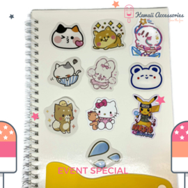 Stickerboek herbruikbaar - Kawaii event special