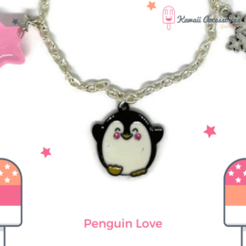 Charming Penguin Charm - Kawaii armband
