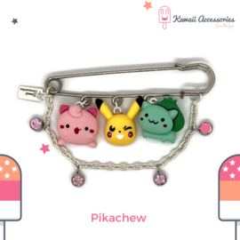 Pikachew - Kawaii brooch