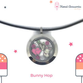 Bunny Hop Locket - Kawaii necklace