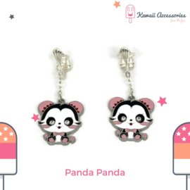 Charming Panda Panda - Kawaii earrings