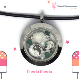 Panda Panda Locket - Kawaii necklace
