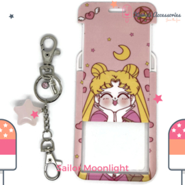 Sailor Moonlight ID - Kawaii bagchain/ kawaii keychain / kawaii cardholder