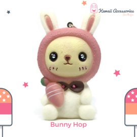 Bunny Hop Sqeak - Kawaii tashanger / kawaii sleutelhanger