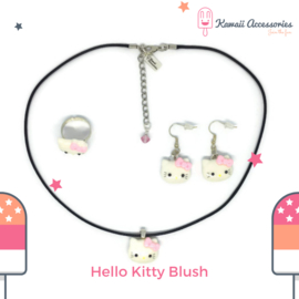 Hello Kitty Blush - Kawaii earrings