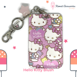 Hello Kitty Blush ID - Kawaii bagchain/ kawaii keychain / kawaii cardholder