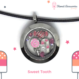 Sweet Tooth Locket - Kawaii Necklace