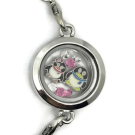 Penguin Love Locket - Kawaii armband