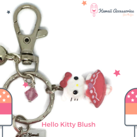 Hello Kitty Blush Pompon - Kawaii bagchain / kawaii keychain