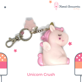 Unicorn Crush Sqeak - Kawaii tashanger / kawaii sleutelhanger