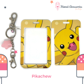 Pikachew - Kawaii bagchain/ kawaii keychain / kawaii cardholder