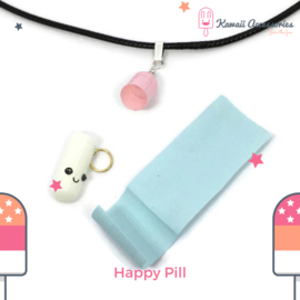 Happy Pill - Kawaii necklace