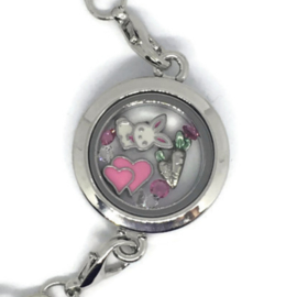 Bunny Hop Locket - Kawaii Bracelet
