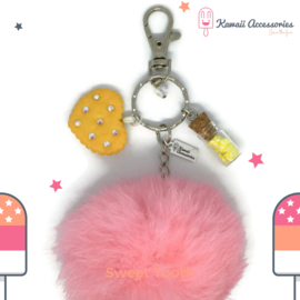 Sweet Tooth Cookie - Kawaii bagchain / kawaii keychain