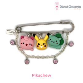 Pikachew - Kawaii brooch