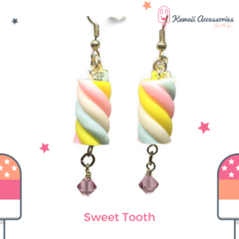 Sweet Tooth Marshmallow - Kawaii earrings