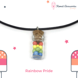 Rainbow Pride - Kawaii necklace