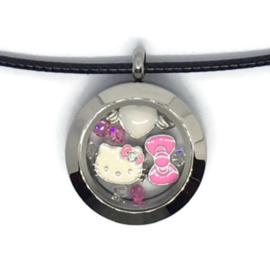 Hello Kitty Blush Locket - Kawaii ketting