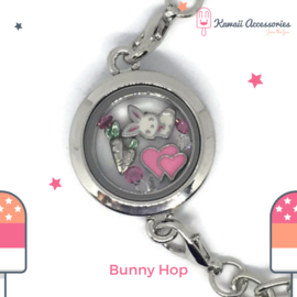 Bunny Hop Locket - Kawaii Bracelet