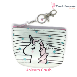 Unicorn Crush - Kawaii portemonnee / kawaii make up tasje