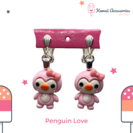 Penguin Love - Kawaii earrings