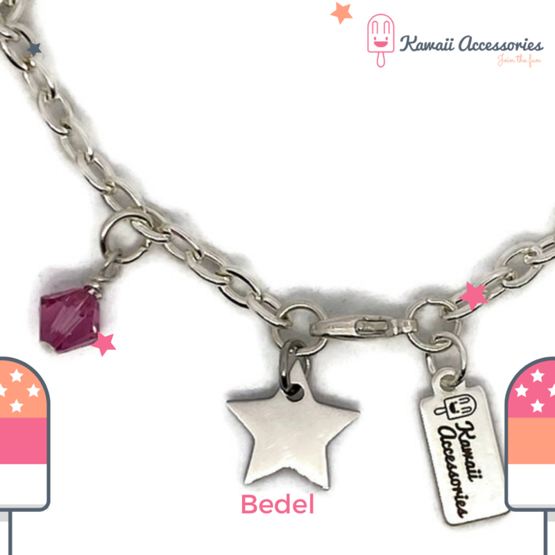 Hello Kitty Blush Charm - Kawaii bracelet