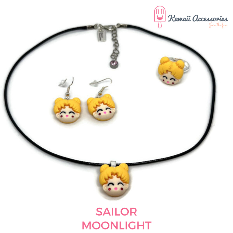 Sailor Moonlight - Kawaii Sieraden set