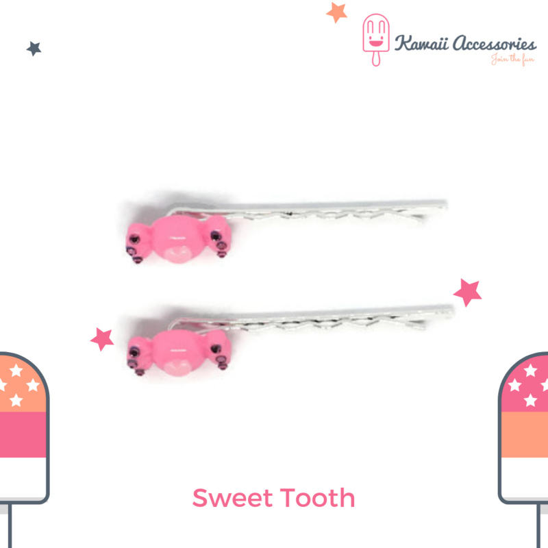 Sweet Tooth - Kawaii hairpins