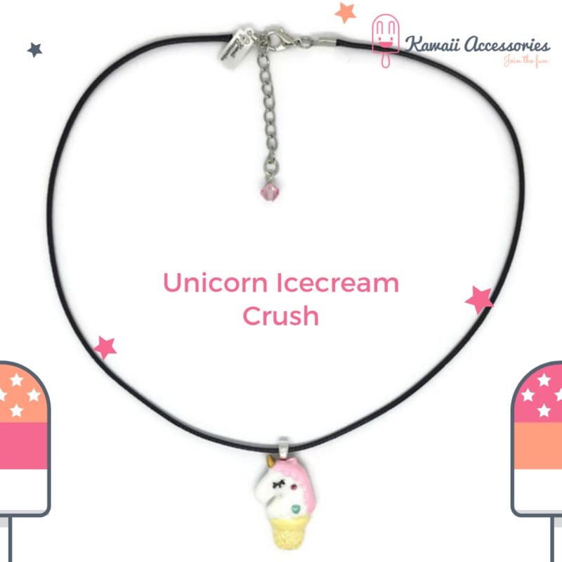 Unicorn Icecream Crush - Kawaii ketting