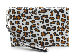 Mini clutch "panther star" - lichtblauw