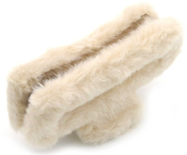 Haarklem Fluffy Lichtbeige