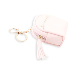 Sleutelhanger "tas" - roze