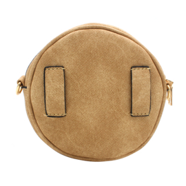 Bum-shoulder bag "round" zebra