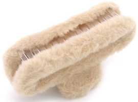 Haarklem Fluffy Beige