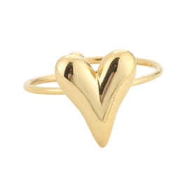 Ring Heart Goud