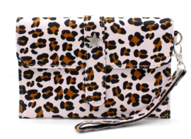 Mini clutch "panther star" - lichtroze