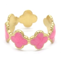 Ring "Lovely Pink" - Goud