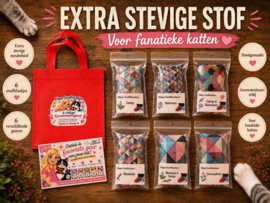 🏆 BESTSELLER | Kennismakingsset Extra Stevig – 6 Snuffelzakjes voor Katten – 6 Geuren + GRATIS Geurentestkaart 🏆 BESTSELLER | Kennismakingsset Extra Stevig – 6 Snuffelzakjes voor Katten – 6 Geuren + GRATIS Geurentestkaart