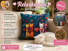 🆕😻 NIEUW: RELAXKUSSEN – GEUREXPLOSIE
